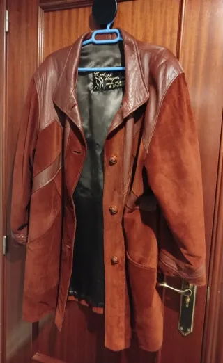 Chaqueta de piel C'est Unique mujer,