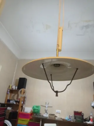 Lámpara extensible antigua