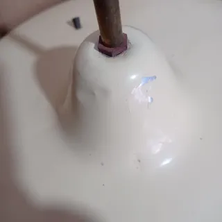 Lámpara extensible antigua