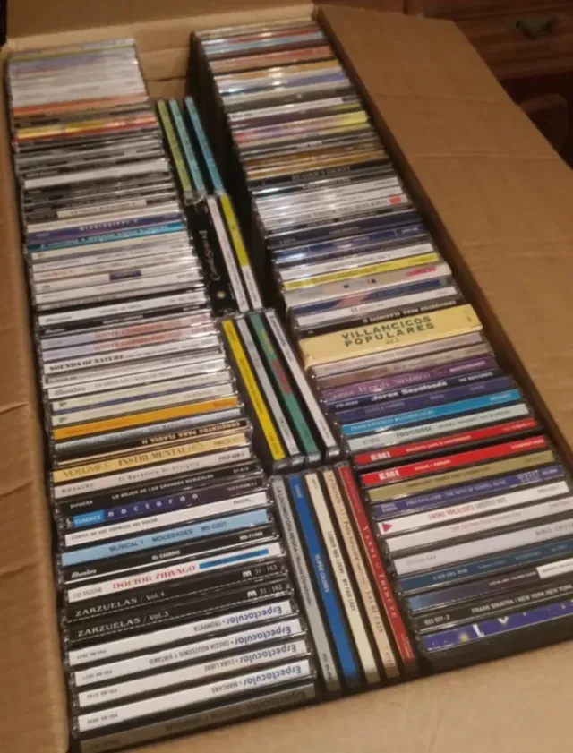 Lote de 120 CDs Música Variada