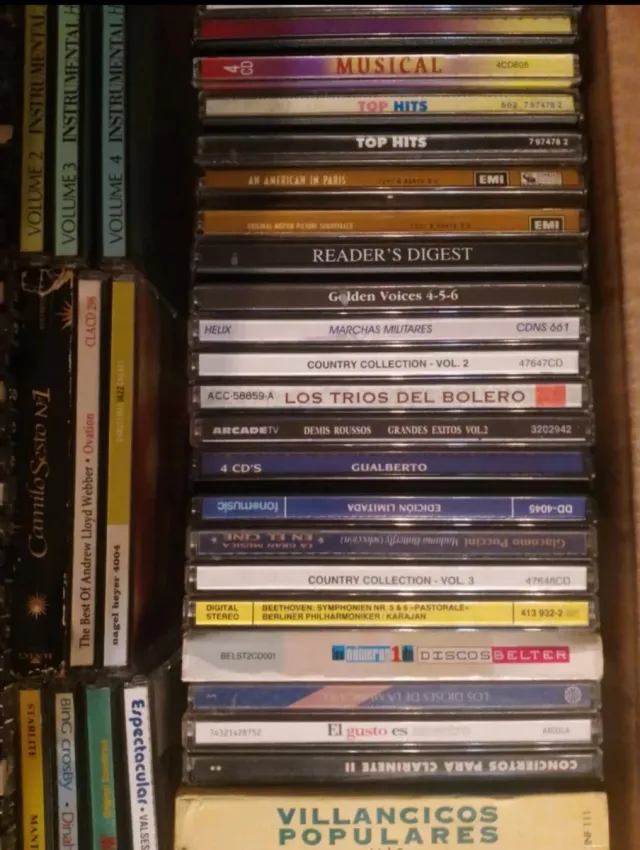 Lote de 120 CDs Música Variada