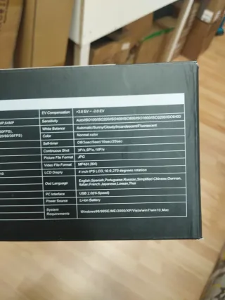 Cámara 4K Ultra HD Semiprofesional