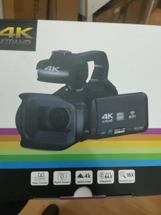 Cámara 4K Ultra HD Semiprofesional