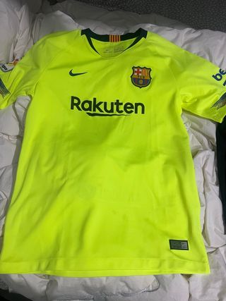 Camiseta Nike FC Barcelona 2019-2020 Amarilla