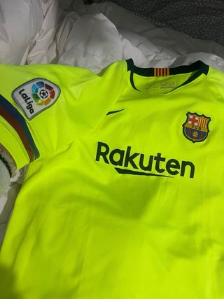 Camiseta Nike FC Barcelona 2019-2020 Amarilla