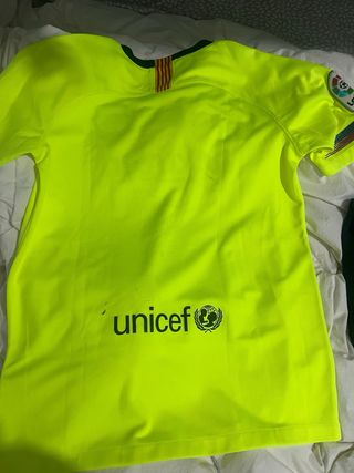 Camiseta Nike FC Barcelona 2019-2020 Amarilla