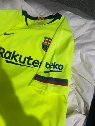 Camiseta Nike FC Barcelona 2019-2020 Amarilla