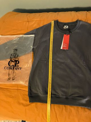 Felpa C.P. Company grigio topo