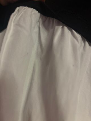 Sudadera stradivarius negra y blanca