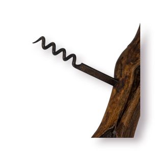 Saca-Rolhas Artesanal Madeira Natural