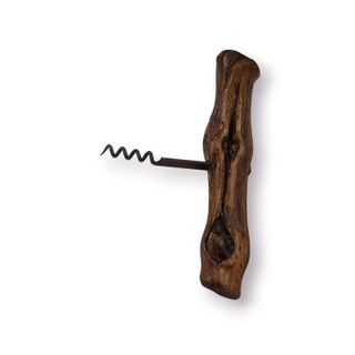 Saca-Rolhas Artesanal Madeira Natural