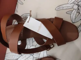 Sandalias piel mujer T37