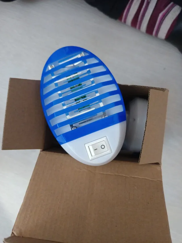 Repelente Mosquitos Enchufe Azul