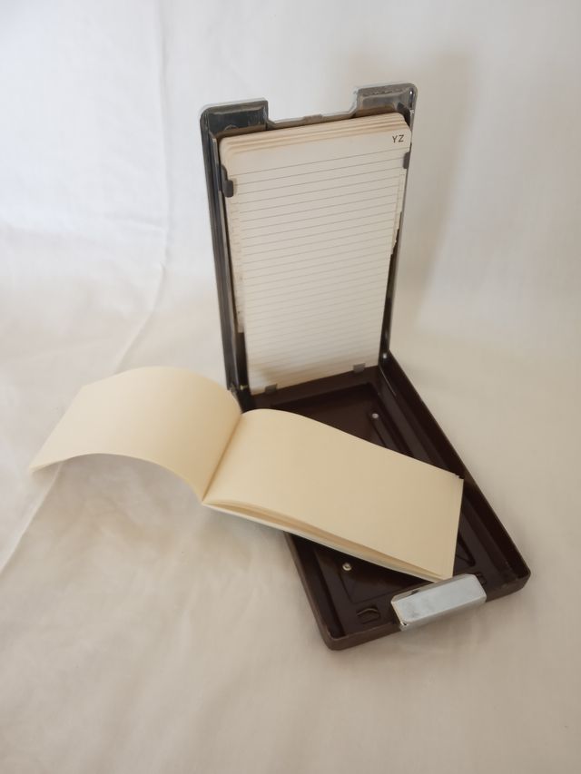 Agenda telefonica automatica vintage anni 70-80