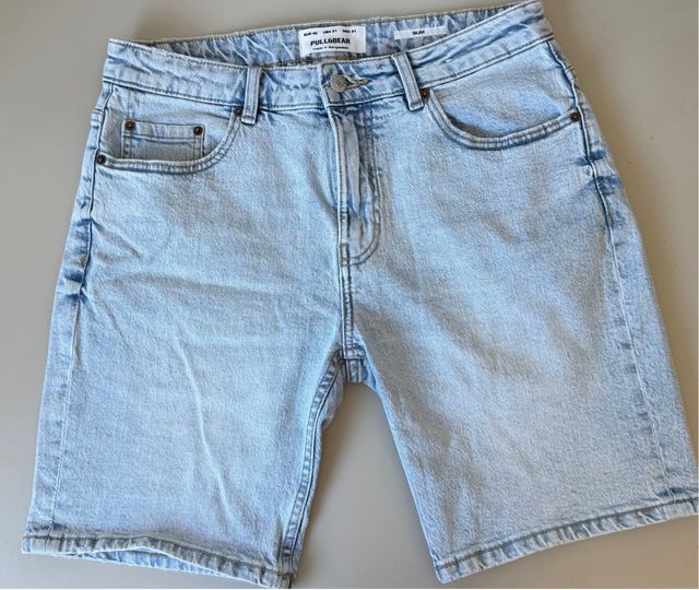Vaqueros cortos Pull&Bear Slim