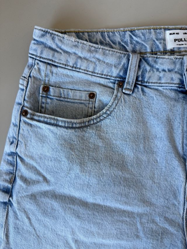 Vaqueros cortos Pull&Bear Slim