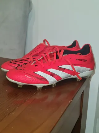 Botas de fútbol Adidas Predator  pro Rojas