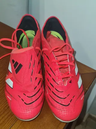 Botas de fútbol Adidas Predator  pro Rojas