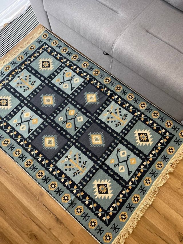 Tappeto in cotone etnico 120x180 cm