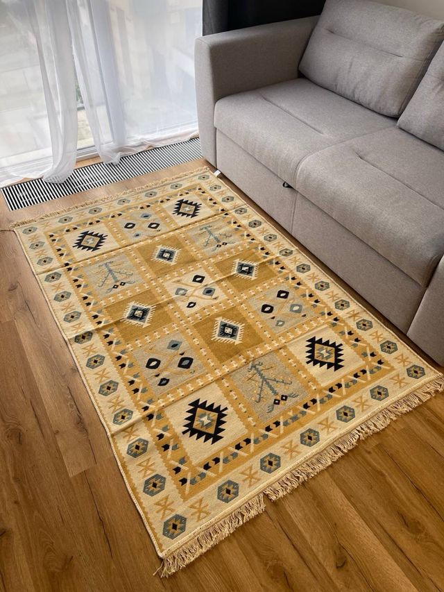 Tappeto in cotone etnico 120x180 cm