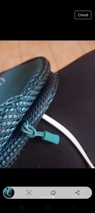 Beauty case Fiat 500 teal