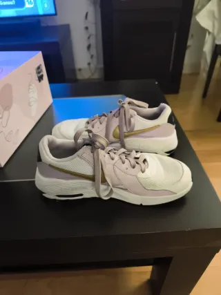 Zapatillas Nike Air Max Mujer Rosa y Dorado