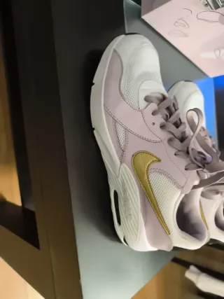 Zapatillas Nike Air Max Mujer Rosa y Dorado