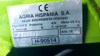 Motoazada Agria Verde