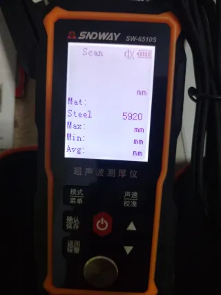 Medidor de espesor ultrasonidos SW-6510S