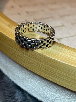 Lote 4 anillos Plata Ley Hombre Hechos Mano