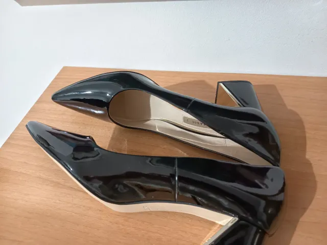 Zapatos de tacón Zara negros talla 42