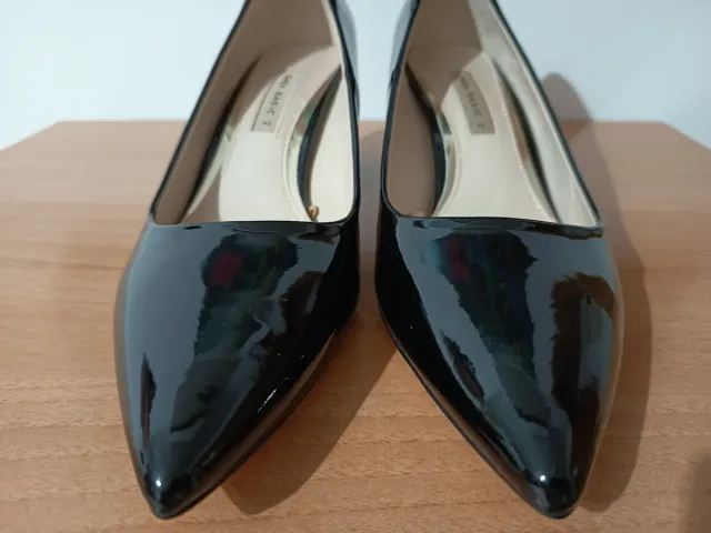 Zapatos de tacón Zara negros talla 42