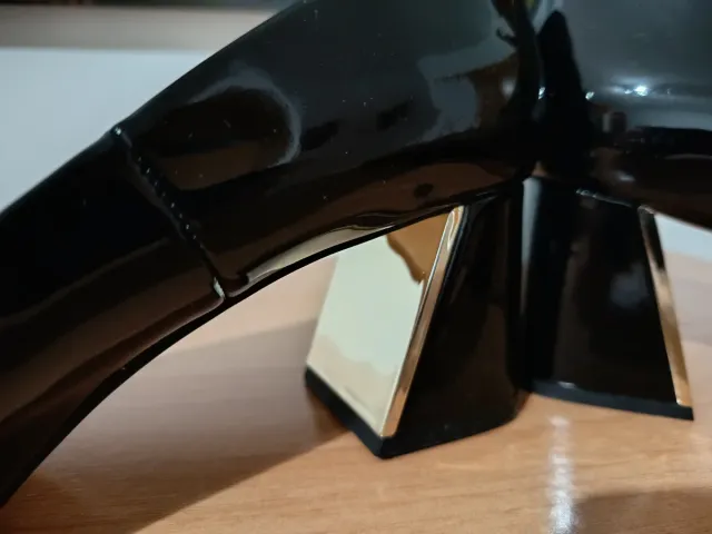 Zapatos de tacón Zara negros talla 42