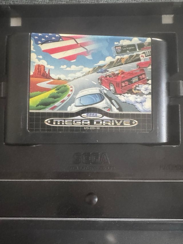 Turbo Out Run Mega Drive Sega