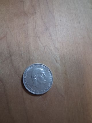 Lote 6 monedas Franco España