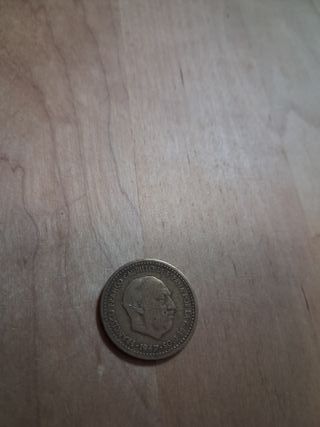 Lote 6 monedas Franco España