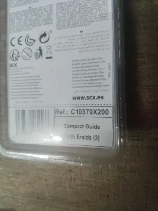 Scalextric scx guías compact escala 1.43