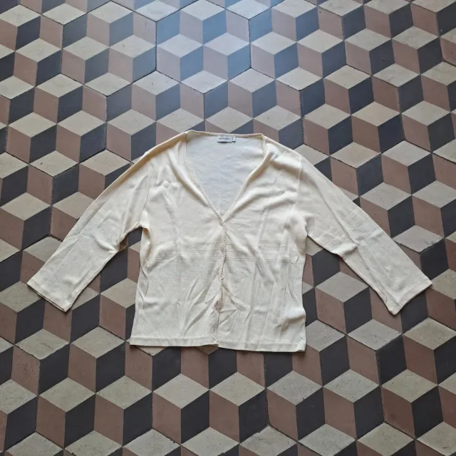 Maglia cardigan - donna - colo ocra