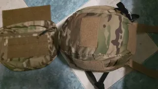 Elmetto Softair e Drop Down Pouch