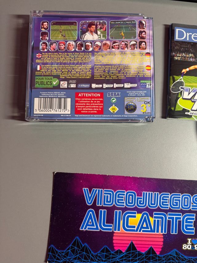 Sega Dreamcast Virtua Tennis 2