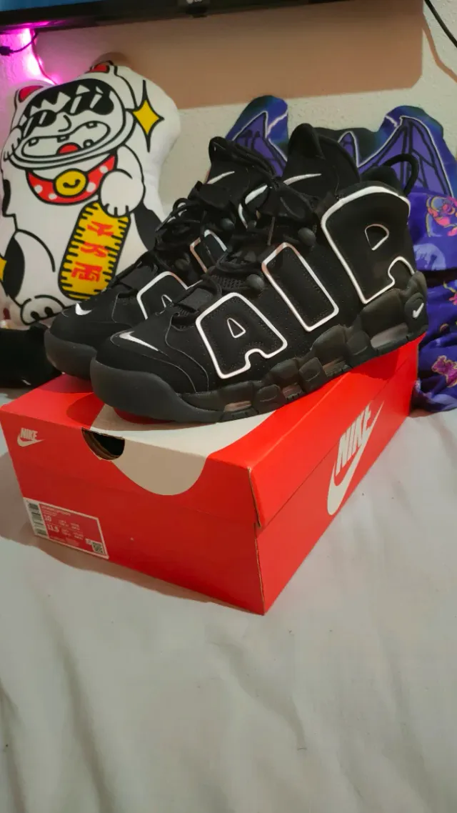 Nike Air More Uptempo OG Negro Blanco
