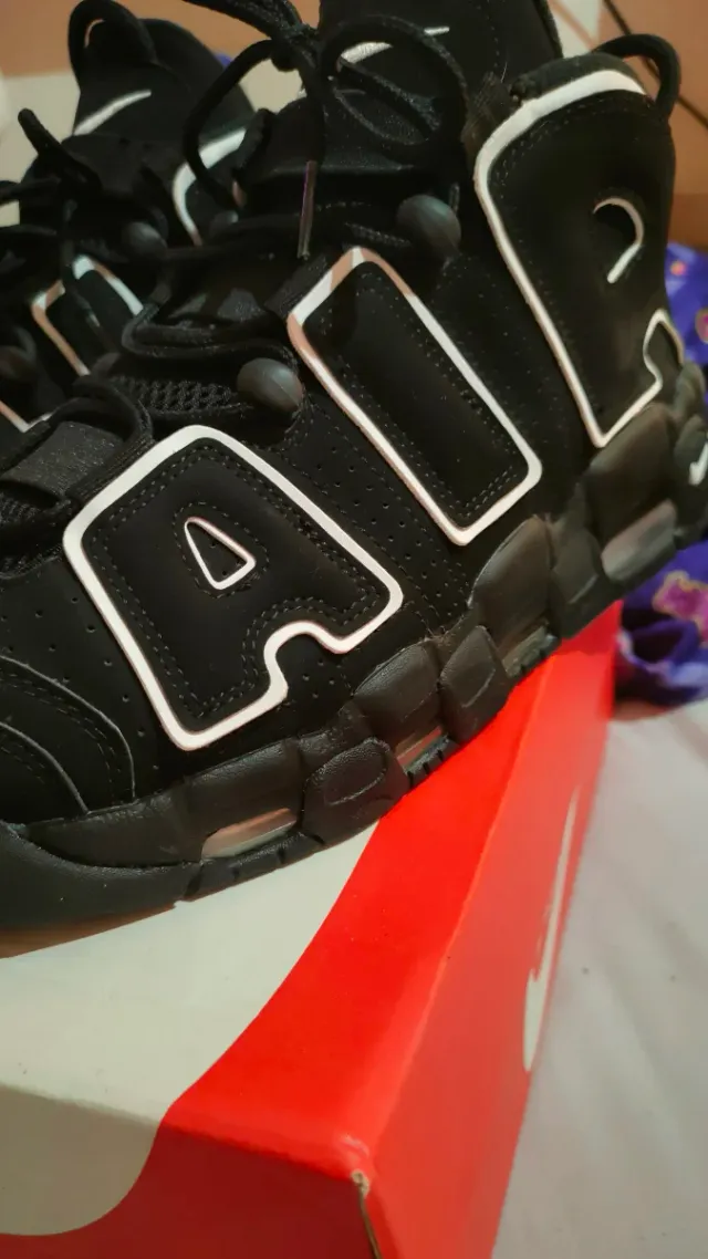 Nike Air More Uptempo OG Negro Blanco