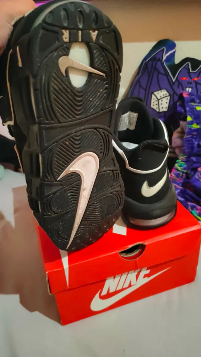 Nike Air More Uptempo OG Negro Blanco