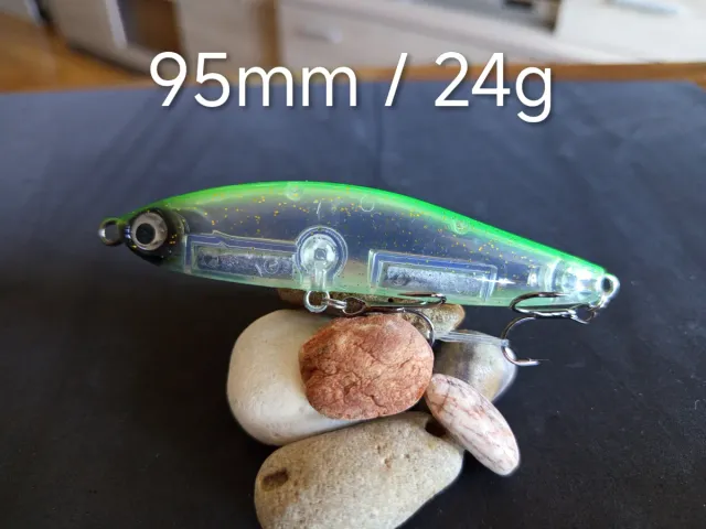 Lote señuelos de pesca a spinning