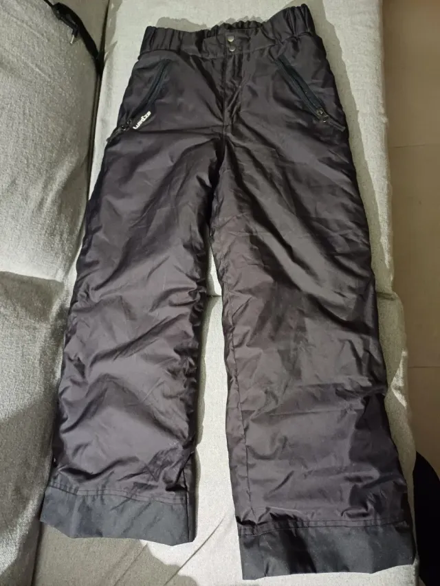 Pantalón de esquí infantil negro