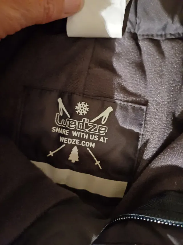 Pantalón de esquí infantil negro