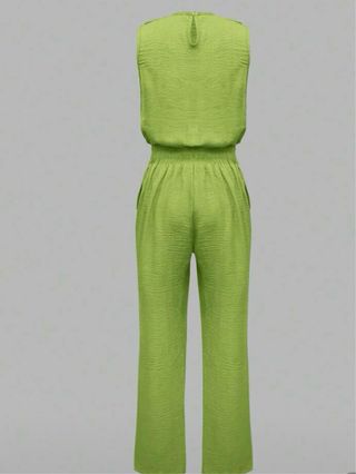 Conjunto elegante de mujer verde