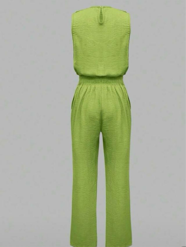 Conjunto elegante de mujer verde