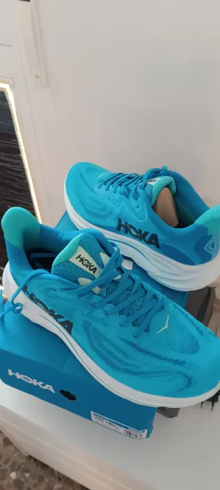 Zapatillas Running Hoka Azul/Turquesa