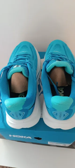 Zapatillas Running Hoka Azul/Turquesa